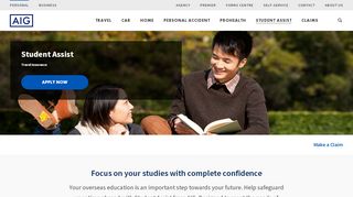 
                            11. Student Assist - AIG.com