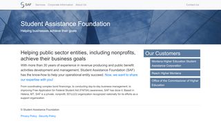 
                            2. Student Assistance Foundation | SAF web site