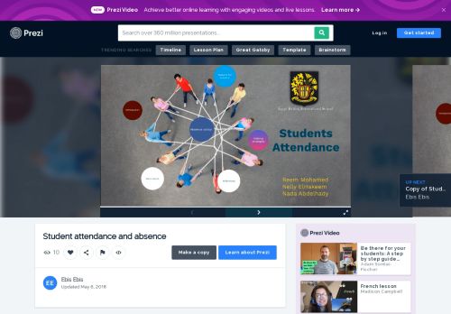 
                            13. Student attendance and absence by Ebis Ebis on Prezi Next