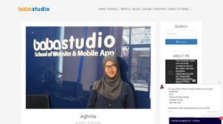 
                            7. Student | BabaStudio | Kursus Web & Digital Marketing Dengan ...