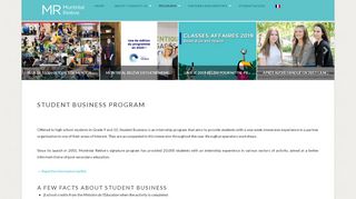 
                            13. Student Business - Montréal Relève