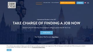 
                            10. Student Circus: Jobs & Internships for International Students in the UK