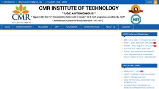 
                            4. STUDENT - CMR Institute of Technology