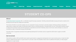 
                            5. Student Co-Ops - LEAD Center - UC Berkeley