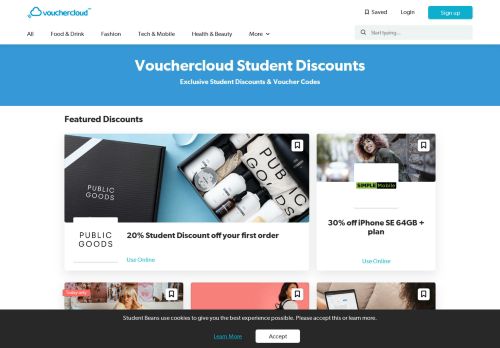 
                            7. Student Discounts - Student Beans