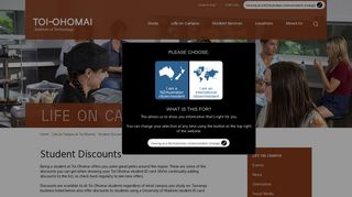 
                            7. Student Discounts | Toi Ohomai Institute of Technology