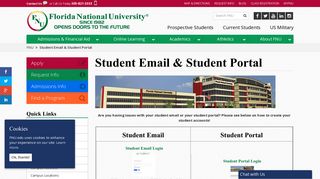 
                            10. Student Email & Student Portal | Florida National University