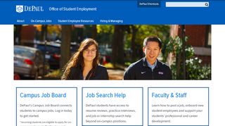 
                            10. Student Employment | DePaul University, Chicago