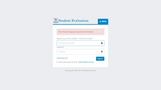 
                            8. Student Evaluation Portal - NTU