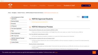 
                            11. Student Finance - NSFAS Approved Students Lists - The Uj