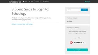 
                            2. Student Guide to Login to Schoology | DoDEA eLearning Portal