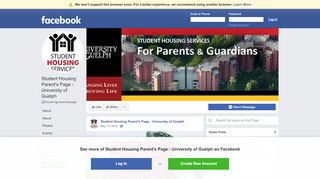 
                            8. Student Housing Parent's Page - University of Guelph - College ...