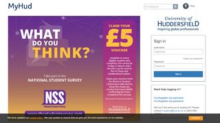 
                            1. Student Hub Login - University of Huddersfield