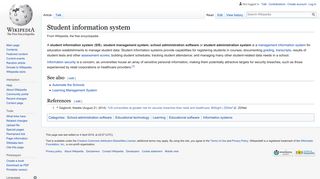 
                            11. Student information system - Wikipedia