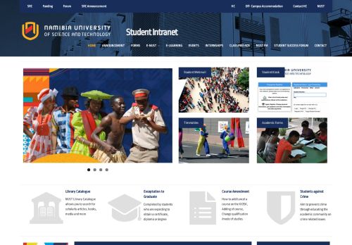 
                            6. Student Intranet - NUST