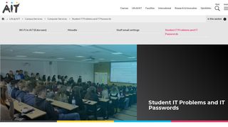 
                            4. Student IT Problems and IT Passwords | Athlone Institute of Technology