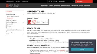 
                            5. Student LMS - Long Beach City College