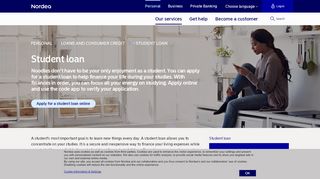 
                            5. Student loan | Nordea.fi