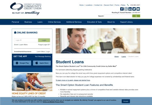 
                            13. Student Loans | UVA Community Credit Union