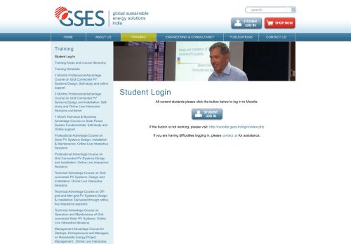 
                            7. Student Log In - GSES India - Global Sustainable Energy Solutions ...