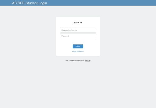 
                            1. Student Login - AIYSEE