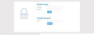 
                            3. Student Login - Campus Login