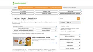 
                            7. Student login Classflow – Classflow Student