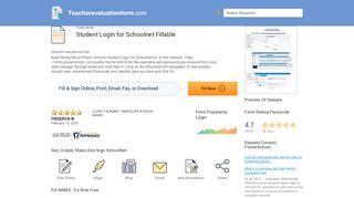 
                            5. Student Login for Schoolnet Fill Online, Printable, Fillable, Blank ...