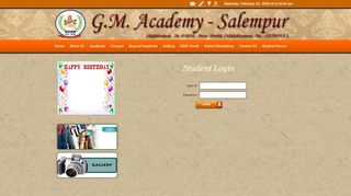 
                            10. Student Login - GM Academy