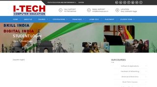 
                            4. Student Login - I-TECH COMPUTER EDUCATION