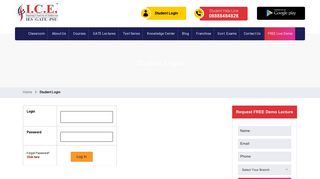 
                            10. Student Login | Ice Gate Institute