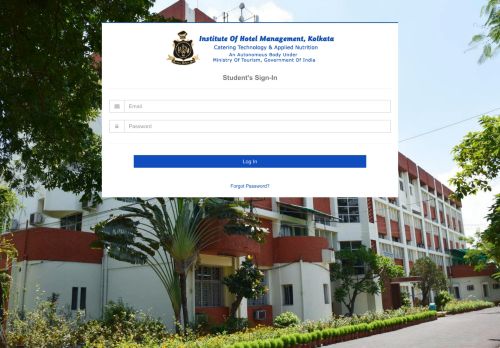 
                            1. Student Login - Institute Of Hotel Management, Kolkata