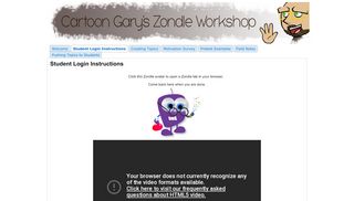 
                            5. Student Login Instructions - EMDT and Zondle - Google Sites