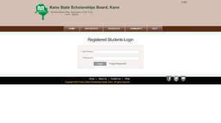
                            4. Student Login - Kano State Scholarships Board, Kano