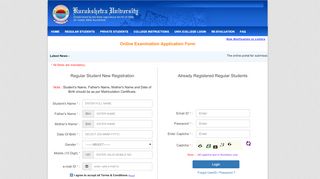 
                            5. Student LogIn - KUK - Online Examination Form - Kurukshetra University