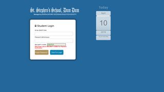 
                            2. Student Login - St. Stephen's school