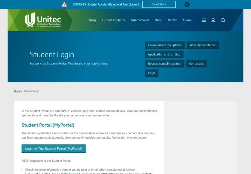 
                            3. Student Login | Unitec - Auckland