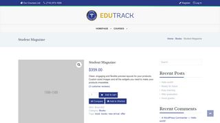 
                            10. Student Magazine - EduTrack Training