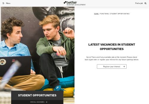 
                            13. Student Opportunities · Paddy Power Betfair Software Development ...