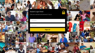 
                            4. Student Panel - Login