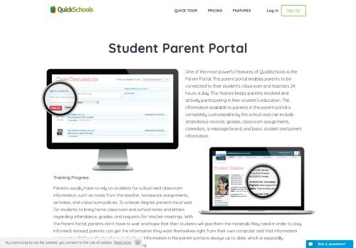 
                            1. Student Parent Portal - QuickSchools