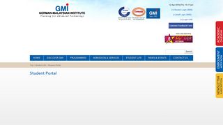 
                            3. Student Portal - German-Malaysian Institute
