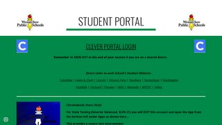 
                            8. Student Portal - Google Sites