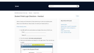 
                            8. Student Portal login directions - handout – MN ABE Data System ...