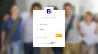 
                            9. Student Portal - Login Page - Netaji Subhas Open University