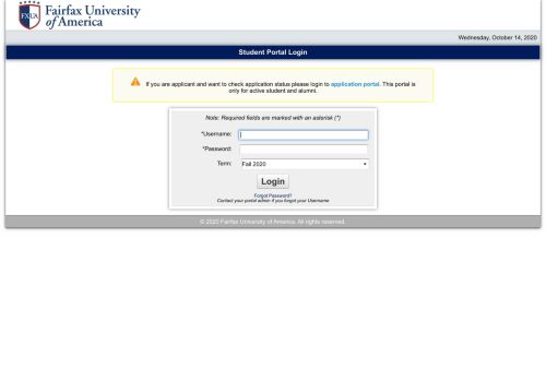 
                            2. Student Portal Login - Virginia International University