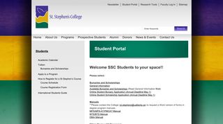 
                            5. Student Portal | St Stephens College