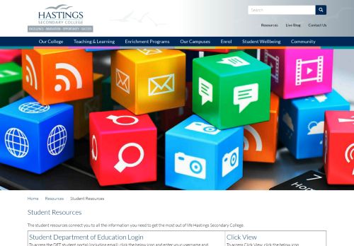 
                            8. Student Resources | Hastings Secondary College