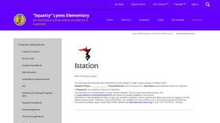 
                            3. Student Resources / iStation Log in Instructions - HISD