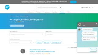 
                            10. Student reviews of Glasgow Caledonian University - Whatuni